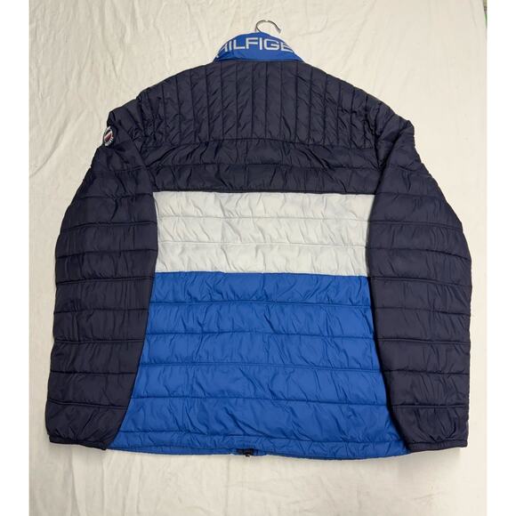 Tommy Hilfiger Jacket Packable Three Color Puffer Full Zipper Men's XXL - Picture 14 of 16
